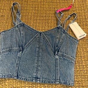 New Fabrique Denim Top